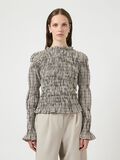 Product image thumbnail - YASCHEMMA SMOCK BLOUSE, Eggnog | 1