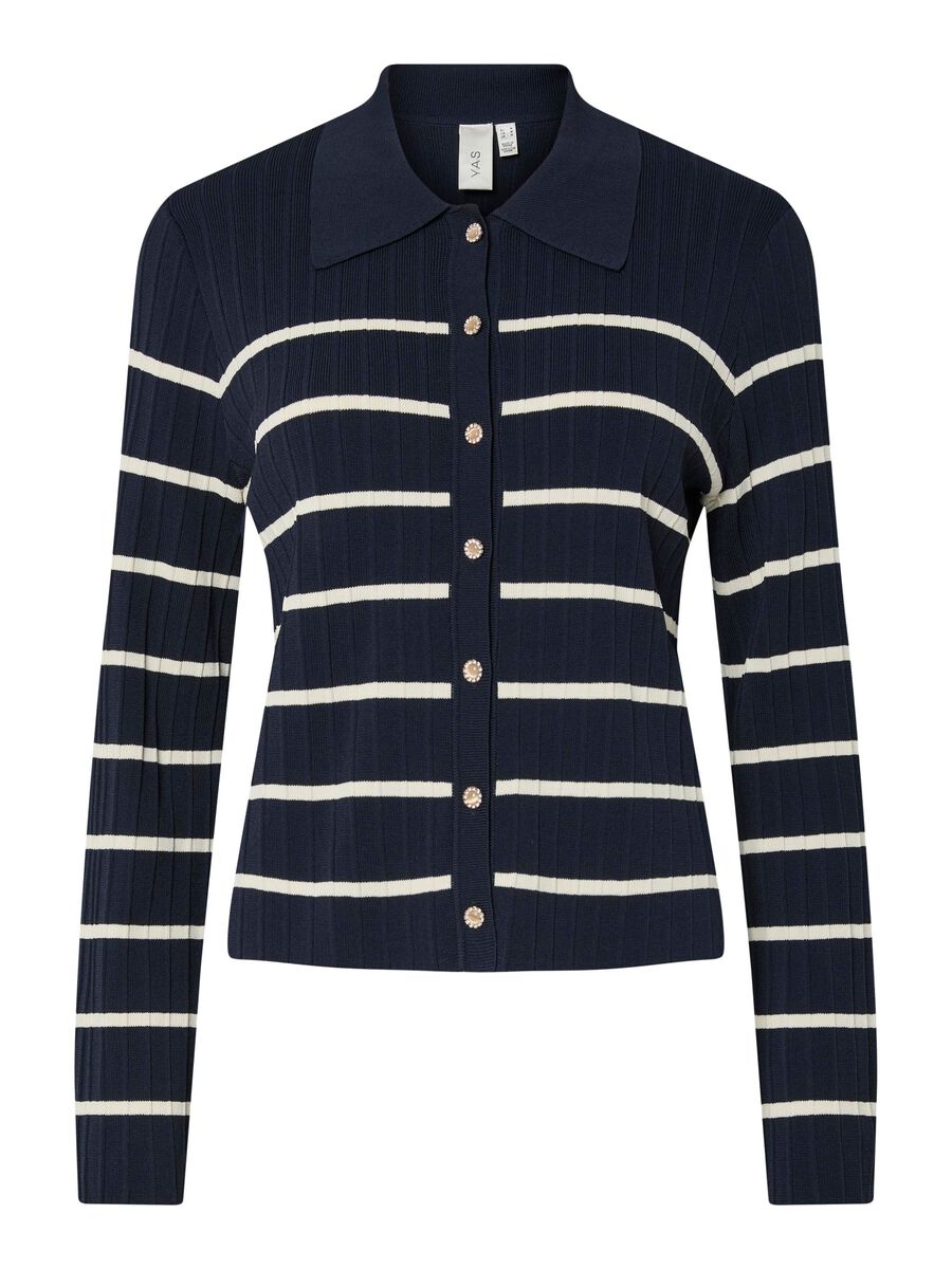 YAS YASLIMANA CARDIGAN A MAGLIA, Navy Blazer, highres - 26038045_NavyBlazer_1197459_001.jpg
