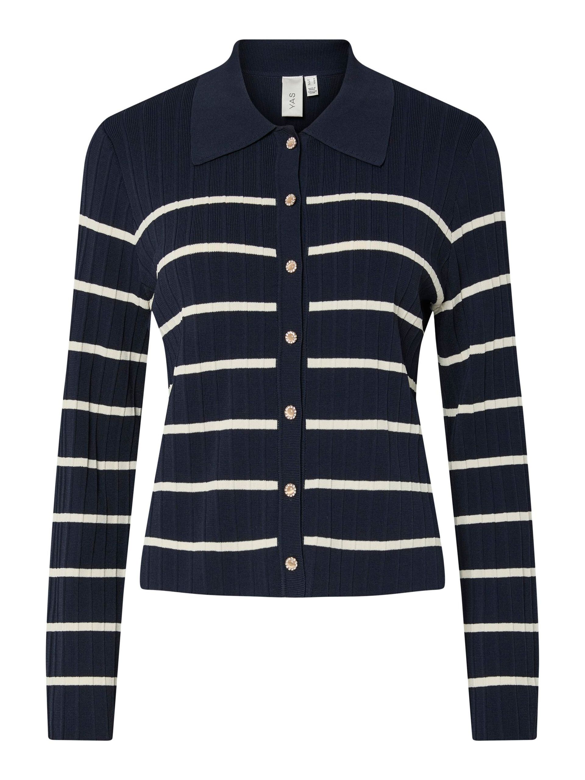 Carousel image - YASLIMANA KNITTED CARDIGAN, Navy Blazer | 5