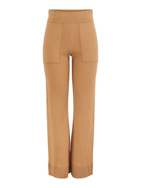 Y.A.S YASPIMI KNITTED TROUSERS, Bistre, highres - 26025509_Bistre_001.jpg