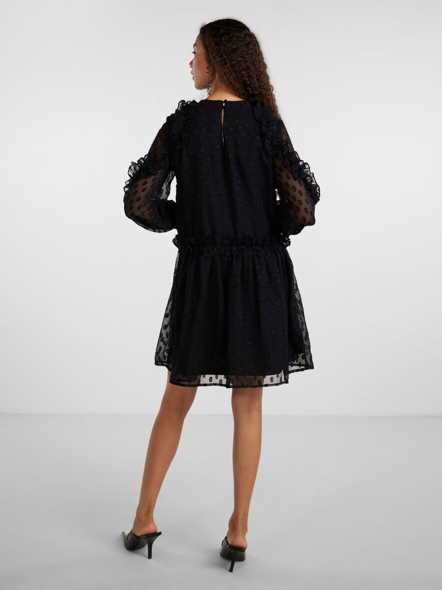 Y.A.S YASMAZALLI VESTIDO MINI, Black, highres - 26028748_Black_004.jpg