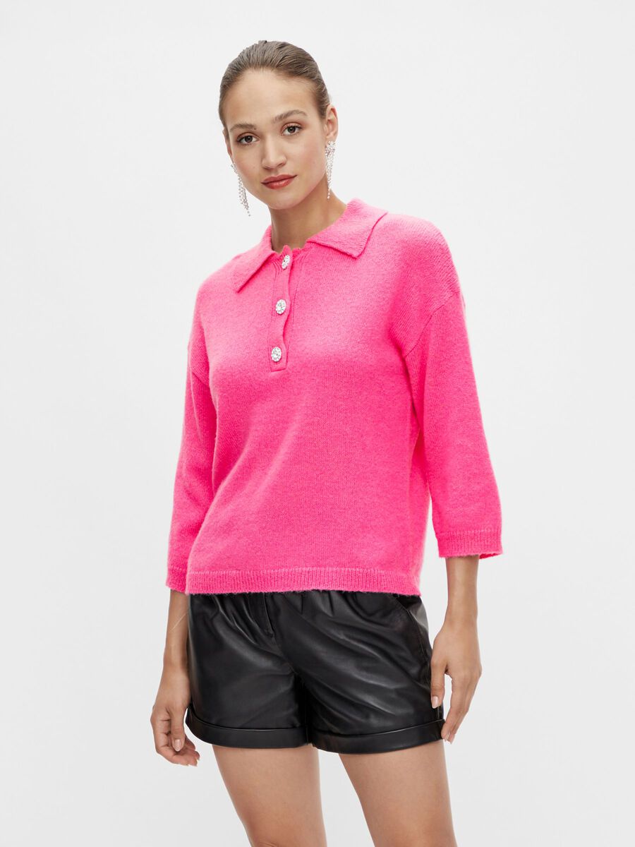 Y.A.S YASGINA KNITTED PULLOVER, Pink Carnation, highres - 26025794_PinkCarnation_003.jpg