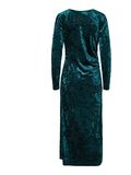 Product image thumbnail - YASTILLIA FLUWEEL MAXI-JURK, Ponderosa Pine | 7