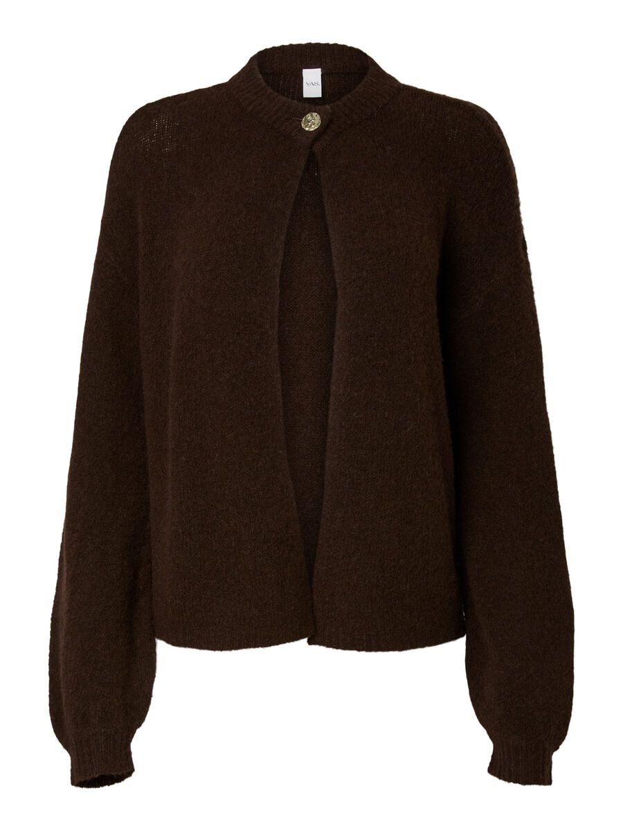 Carousel image 6 YASENYA  KNITTED CARDIGAN, Coffee Bean
