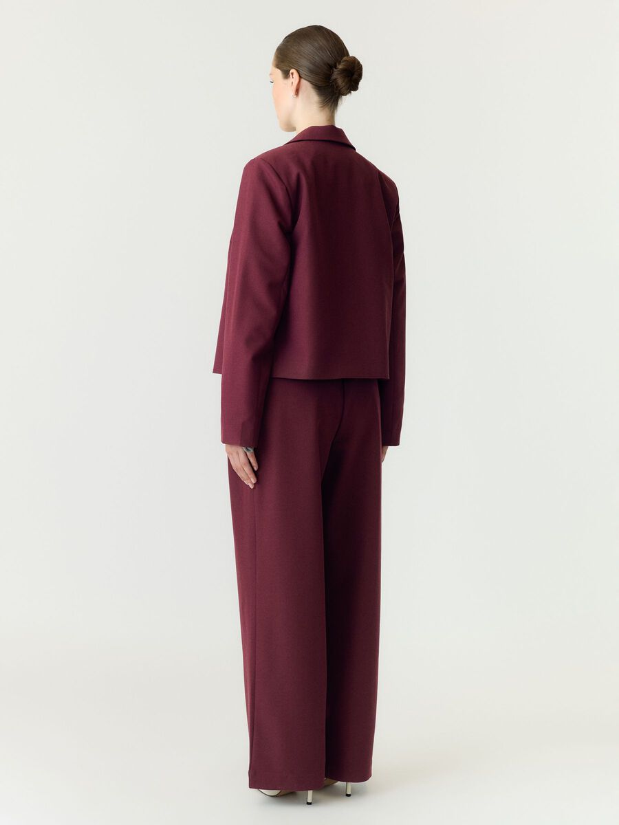 Carousel image 2 YASDAKOTA CROPPED BLAZER, Port Royale