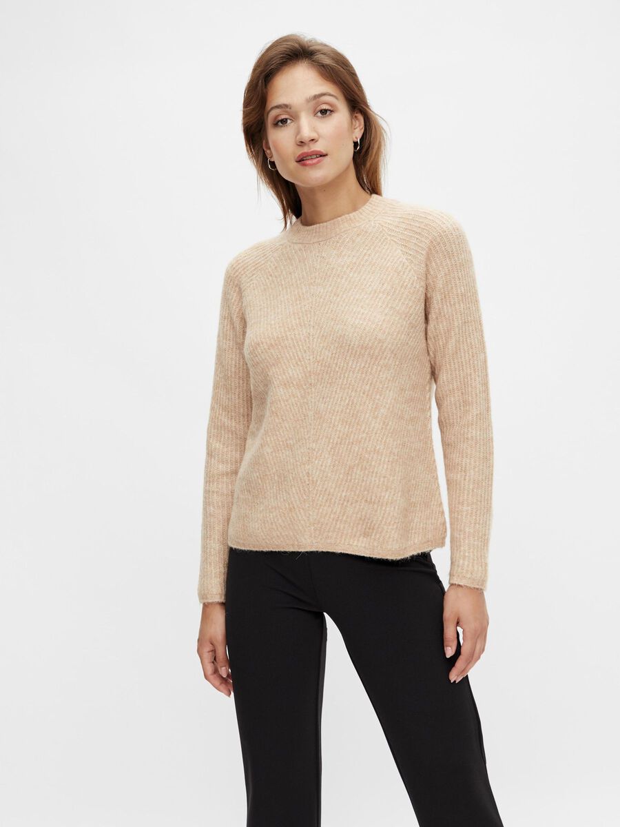 Y.A.S YASALVA KNITTED PULLOVER, Cuban Sand, highres - 26024720_CubanSand_003.jpg
