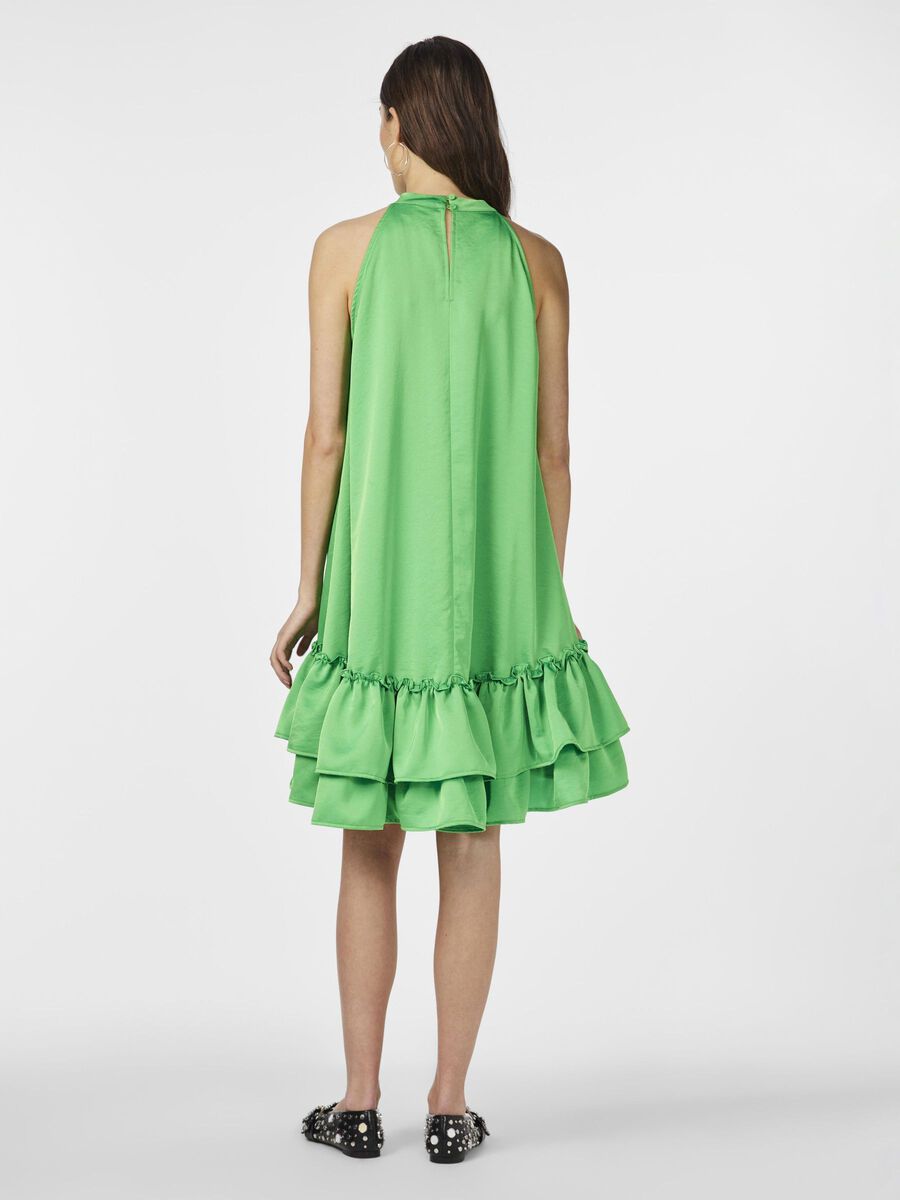 Y.A.S YASELEANOR HALTER NECK DRESS, Classic Green, highres - 26034241_ClassicGreen_004.jpg