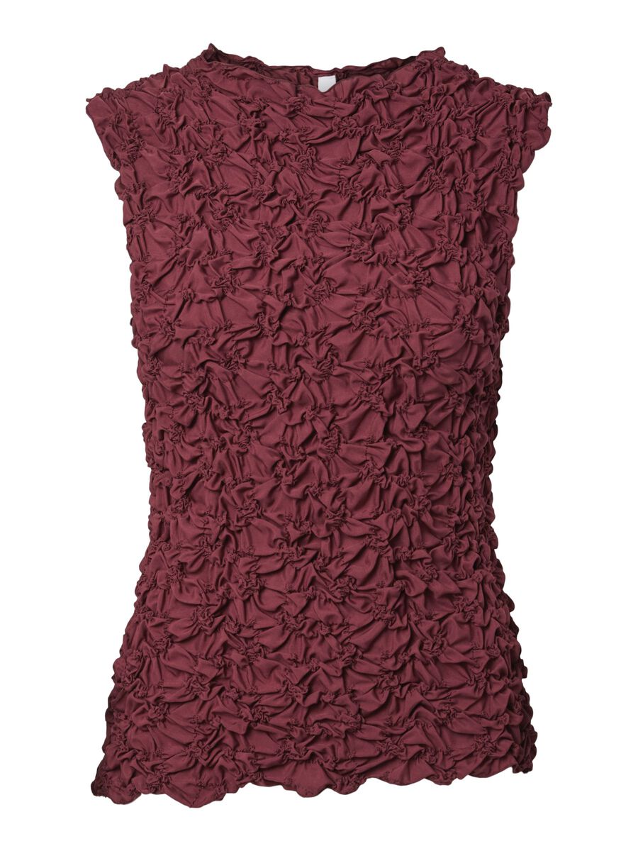 Product carousel image - YASMERA HIHATON TOPPI, Tibetan Red | 2