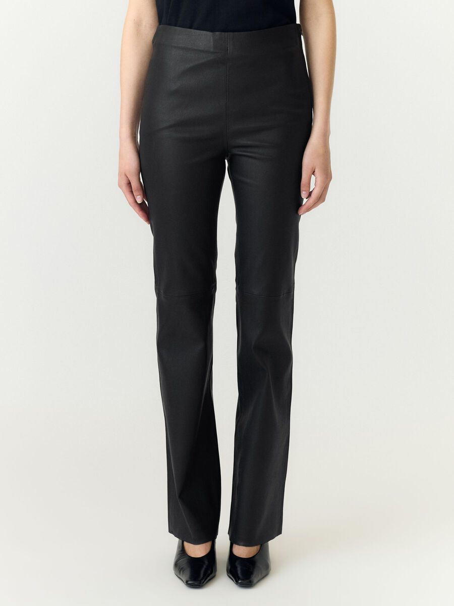 Product tile image - YASZELLU PANTALONES DE CUERO, Black | 26031971_Black
