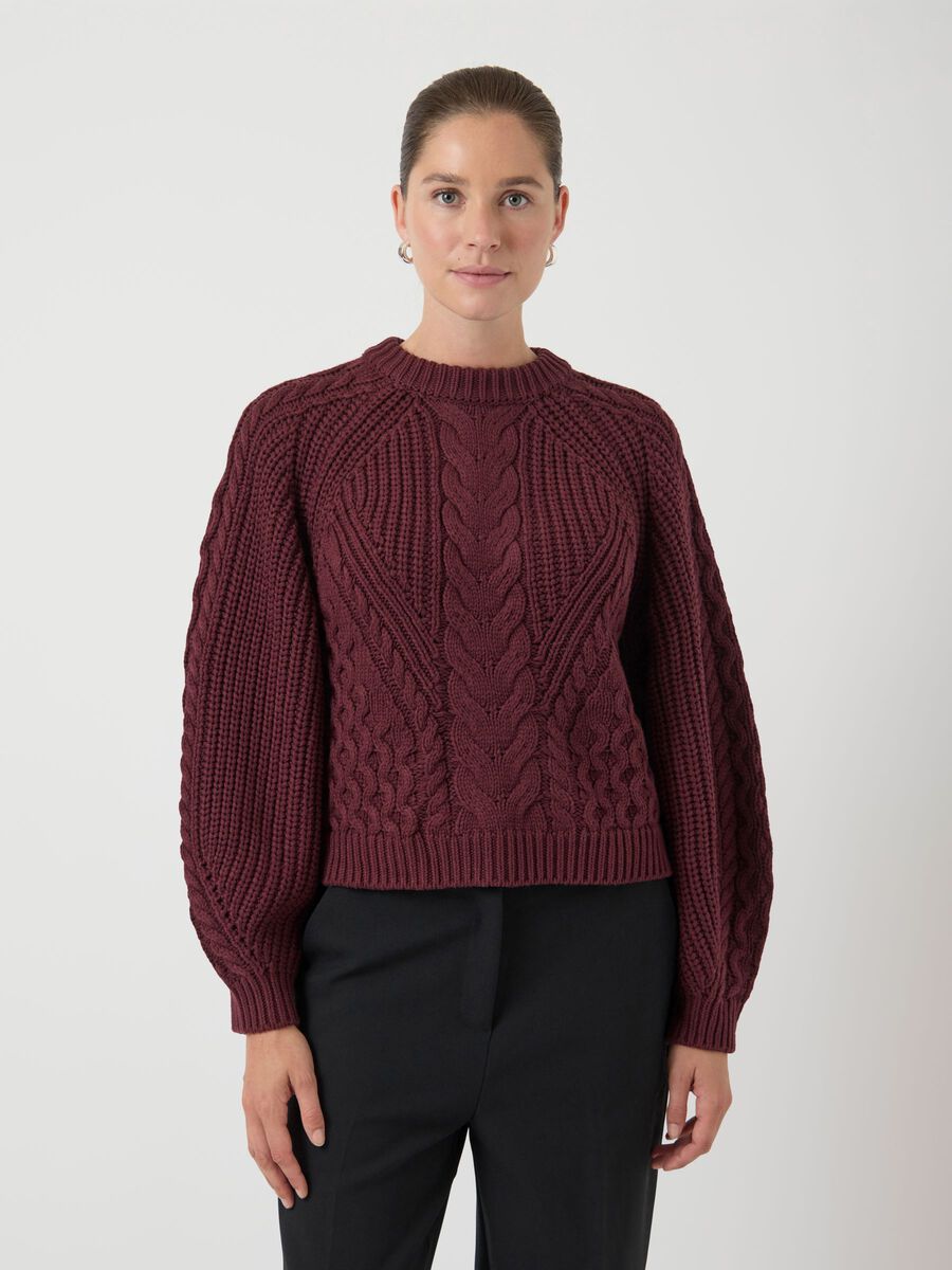 Product carousel image - SWETER Z DZIANINY, Port Royale | 1