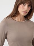 Product image thumbnail - YASPALOMA LONG SLEEVED TOP, Taupe Gray | 3