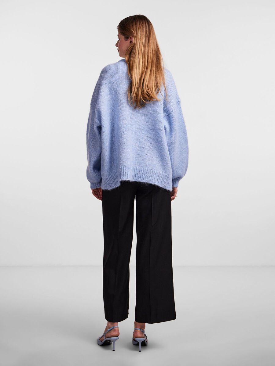 Y.A.S YASLIVI KNITTED CARDIGAN, Cerulean, highres - 26028698_Cerulean_004.jpg