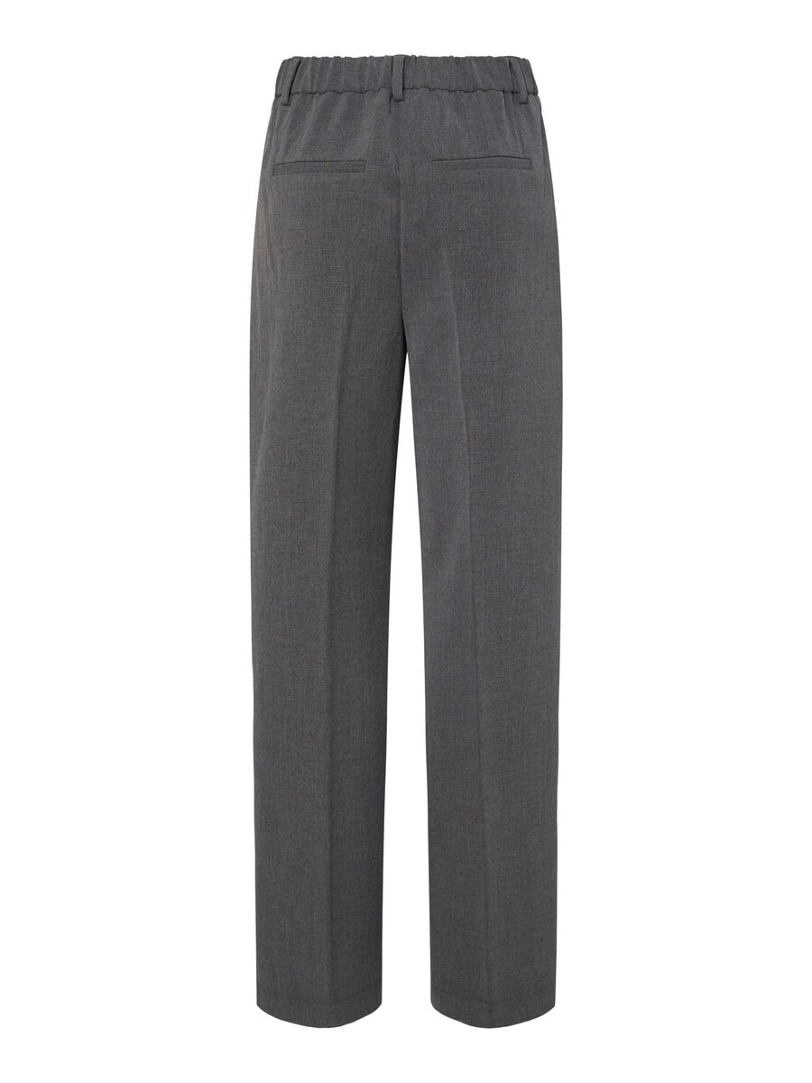 Carousel image - YASLIKKA WIDE-LEG TROUSERS, Dark Grey Melange | 6