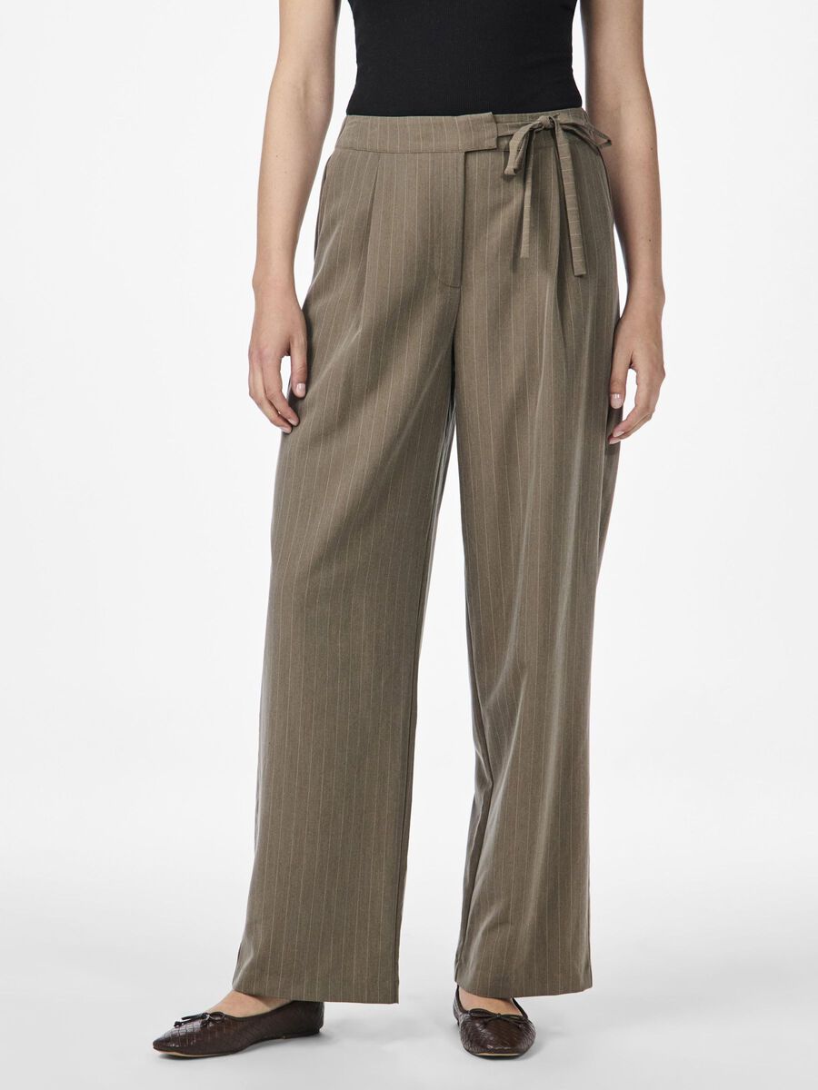 YAS YASSTRALA TROUSERS, Deep Taupe, highres - 26036457_DeepTaupe_003.jpg