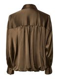 Product image thumbnail - YASPELLA - OURLET ARRONDI CHEMISE, Teak | 6