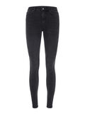 Pieces PCDELLY HIGH WAIST SKINNY FIT JEANS, Black, highres - 17087089_Black_001.jpg