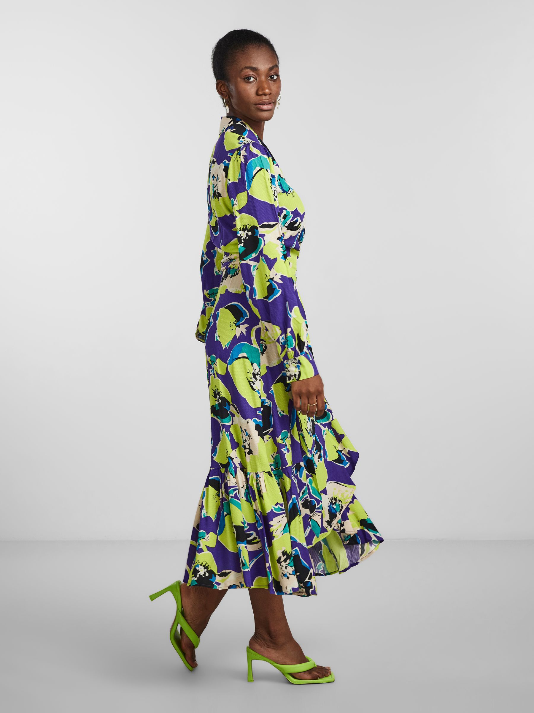 Yas jurk best sale bloemen