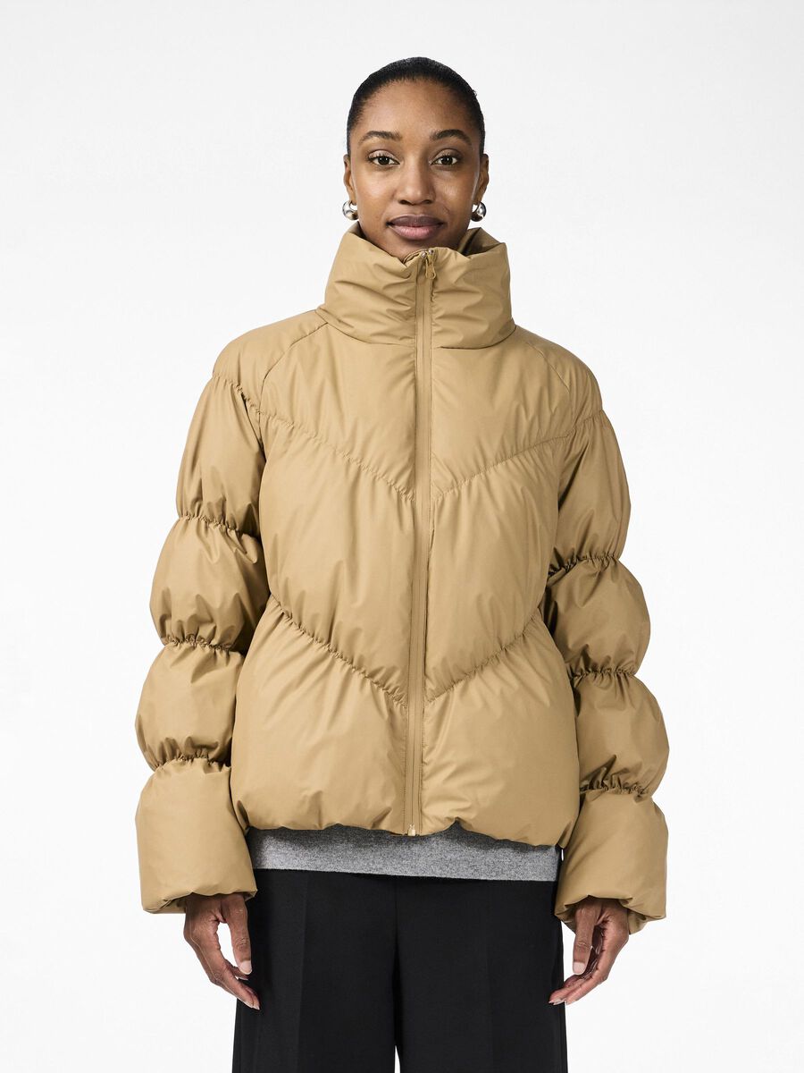 YAS YASNIA DOWN JACKET, Tigers Eye, highres - 26035186_TigersEye_003.jpg