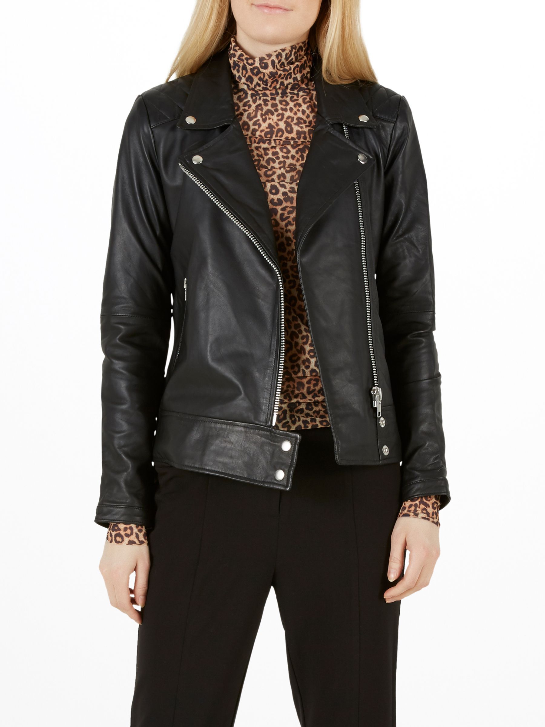 Yas leather outlet jacket