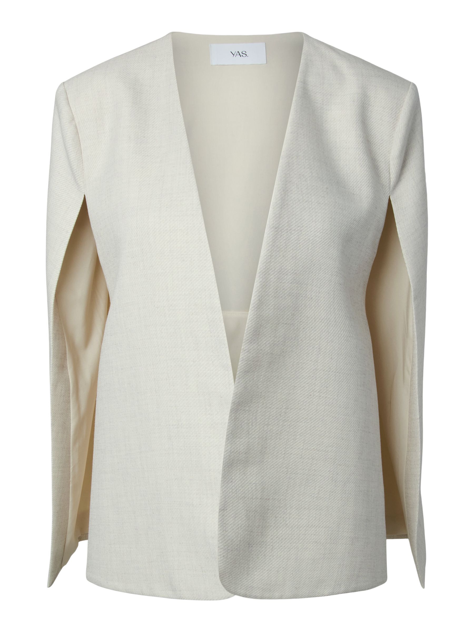 YASALIKKA CAPE BLAZER | White | YAS® Sweden