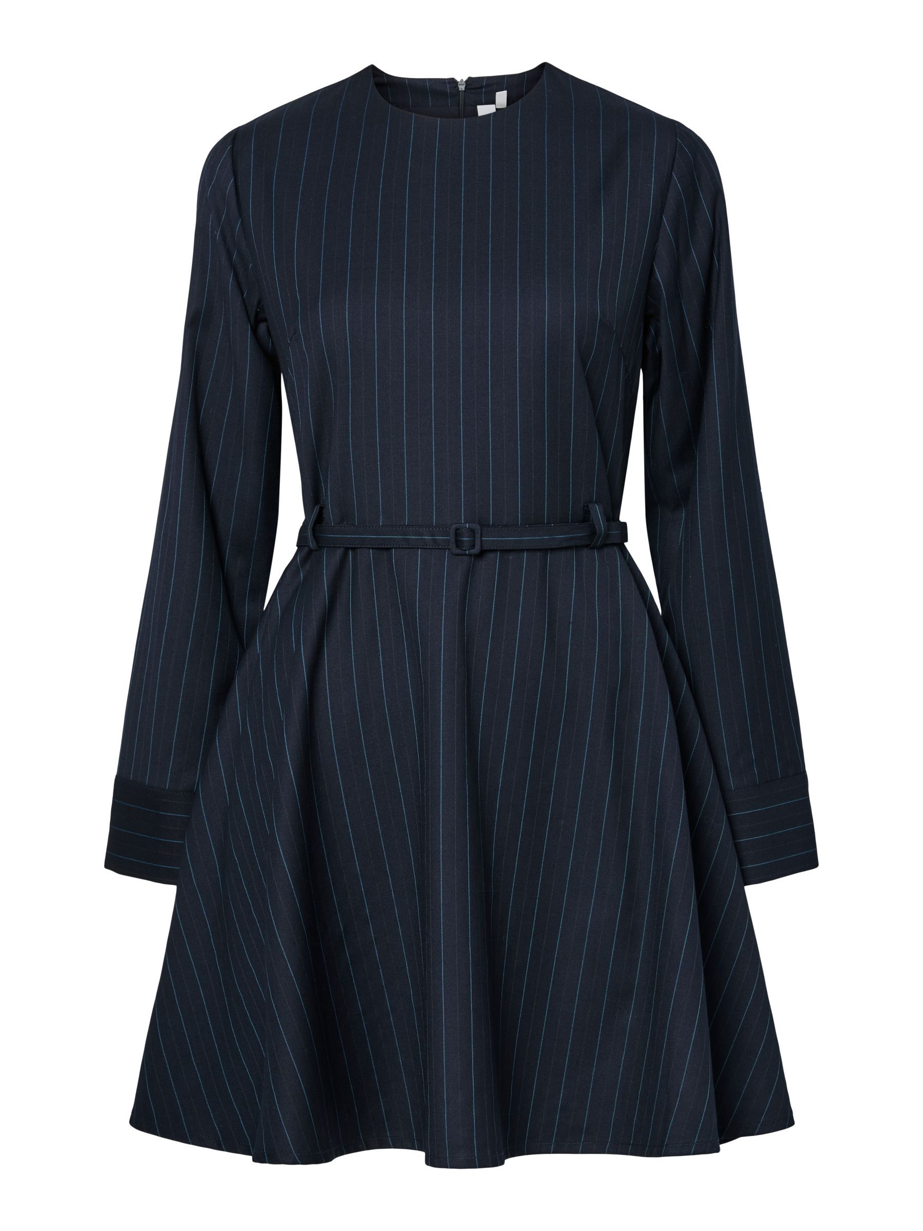 YASPIMIS PINSTRIPE MINI DRESS | Blue | YAS® Germany