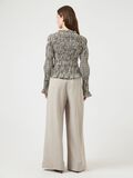 Product image thumbnail - YASCHEMMA SMOCK BLOUSE, Eggnog | 2