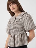 Product image thumbnail - YASCHEMMA SHORT SLEEVED BLOUSE, Birch | 3