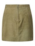 Product image thumbnail - YASENA HW SUEDE LEATHER  SKIRT, Aloe | 2