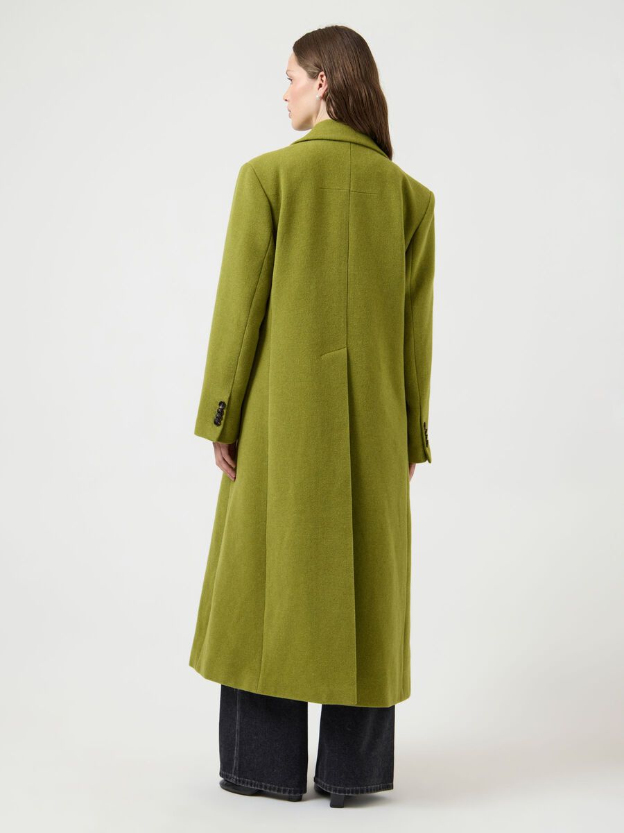 Product carousel image - YASROYLA WOOL BLEND COAT, Cardamom Seed | 2