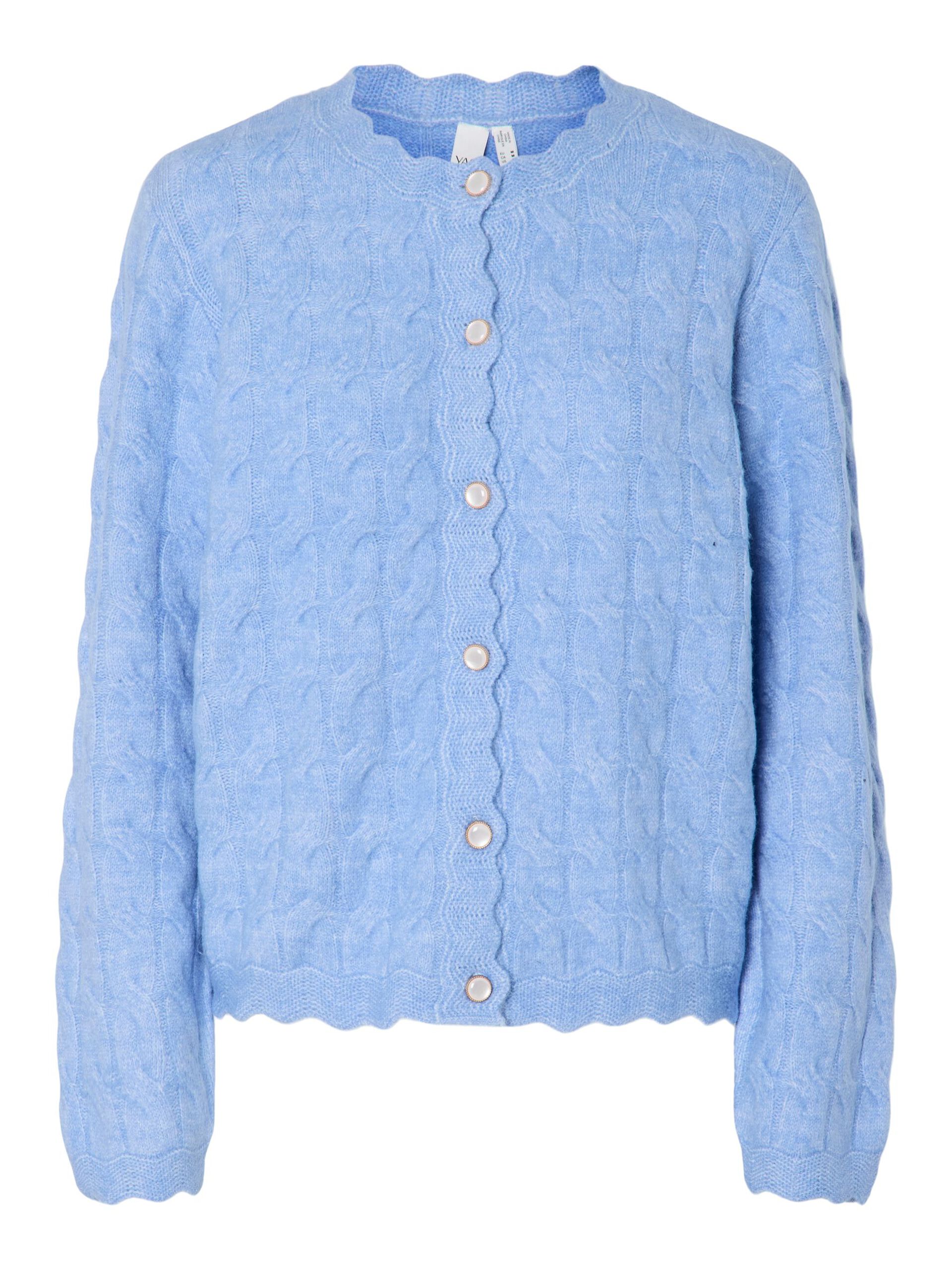 Carousel image - YASBUBERA KNITTED CARDIGAN, Vista Blue | 5