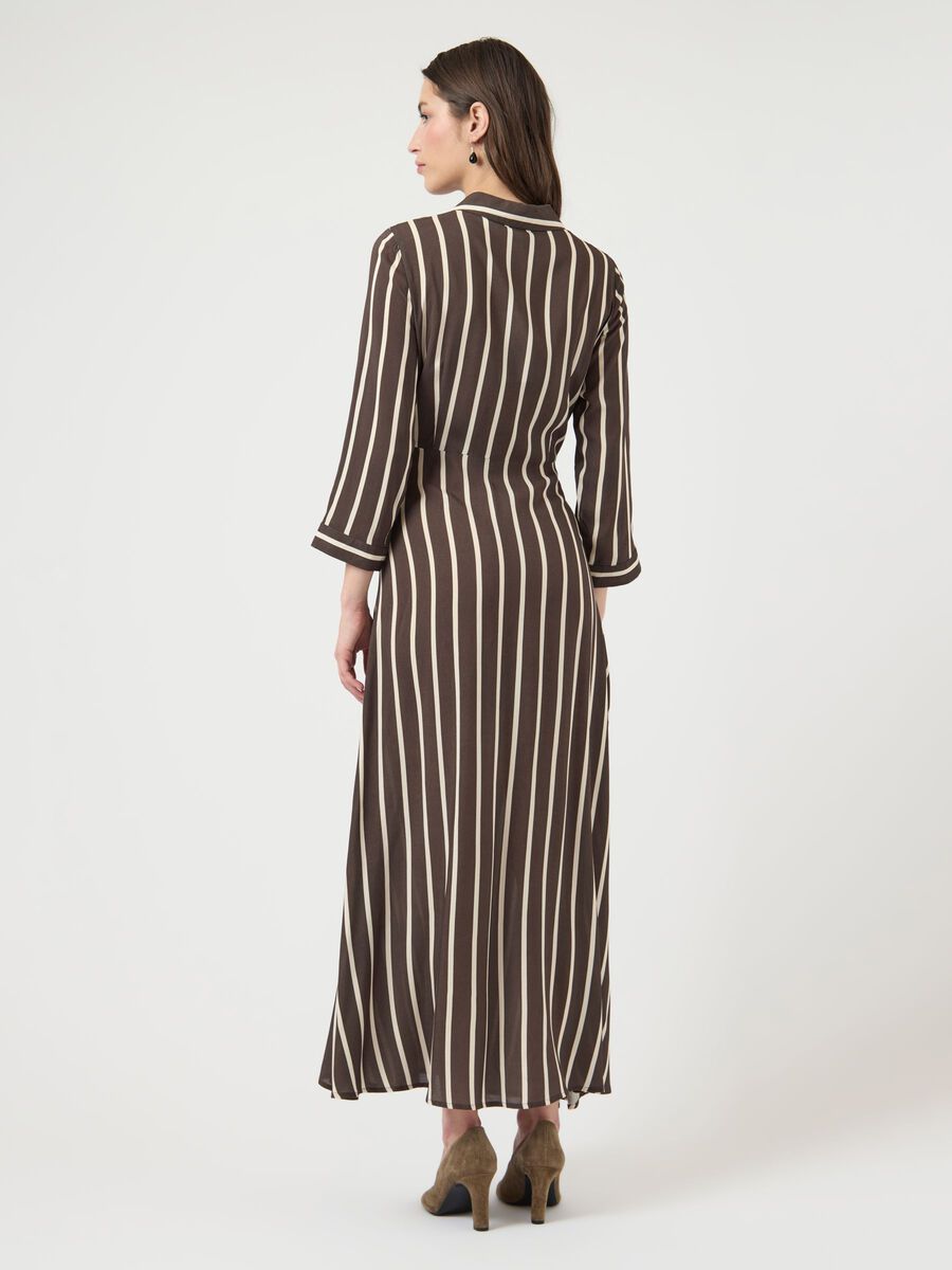 Product carousel image - YASSAVANNA DRESS, Chocolate Brown | 2