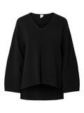 Product image thumbnail - YASELMA KNITTED PULLOVER, Black | 1
