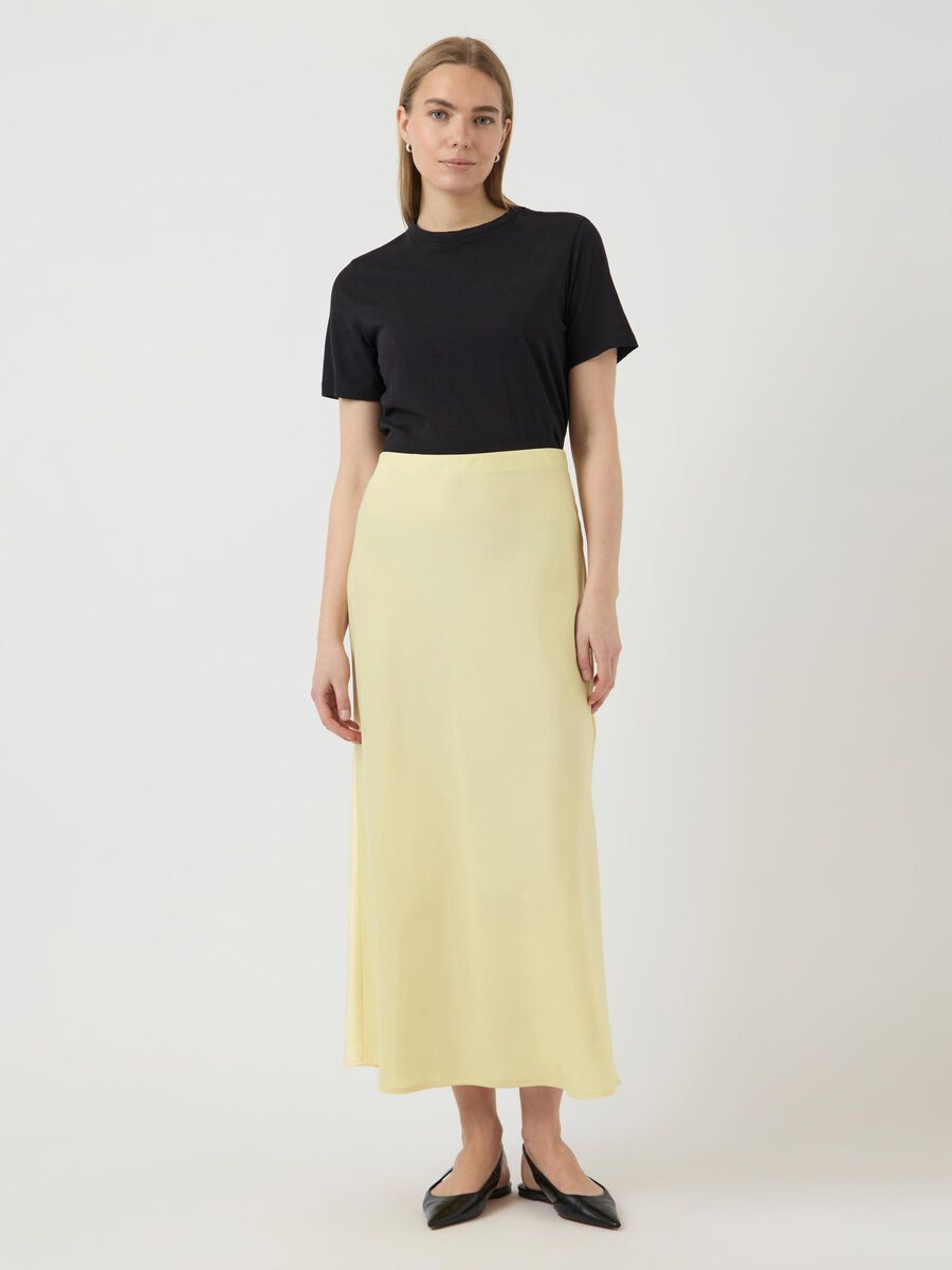 YAS YASPELLA MAXI SKIRT, French Vanilla, highres - 26034567_FrenchVanilla_005.jpg