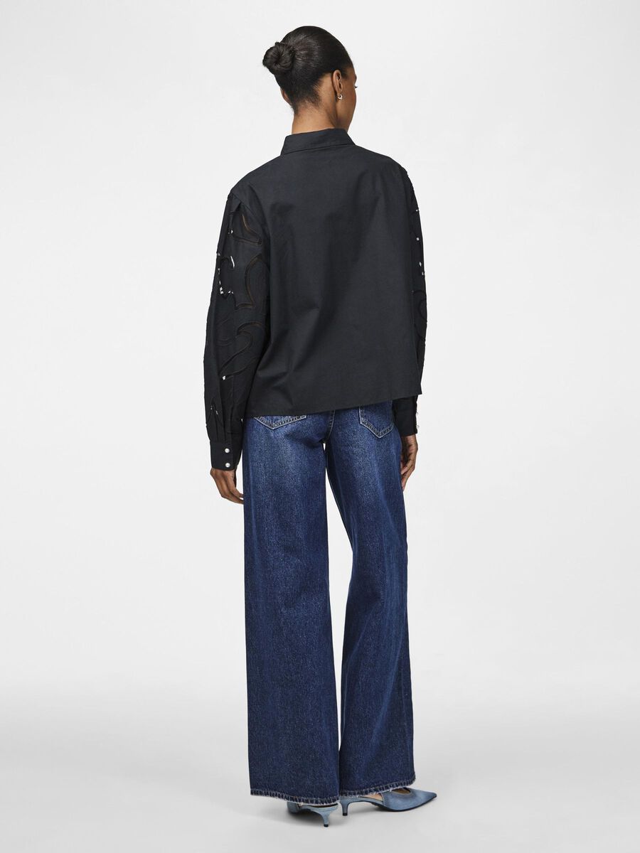 YAS YASTERENA SHIRT, Black, highres - 26036762_Black_004.jpg