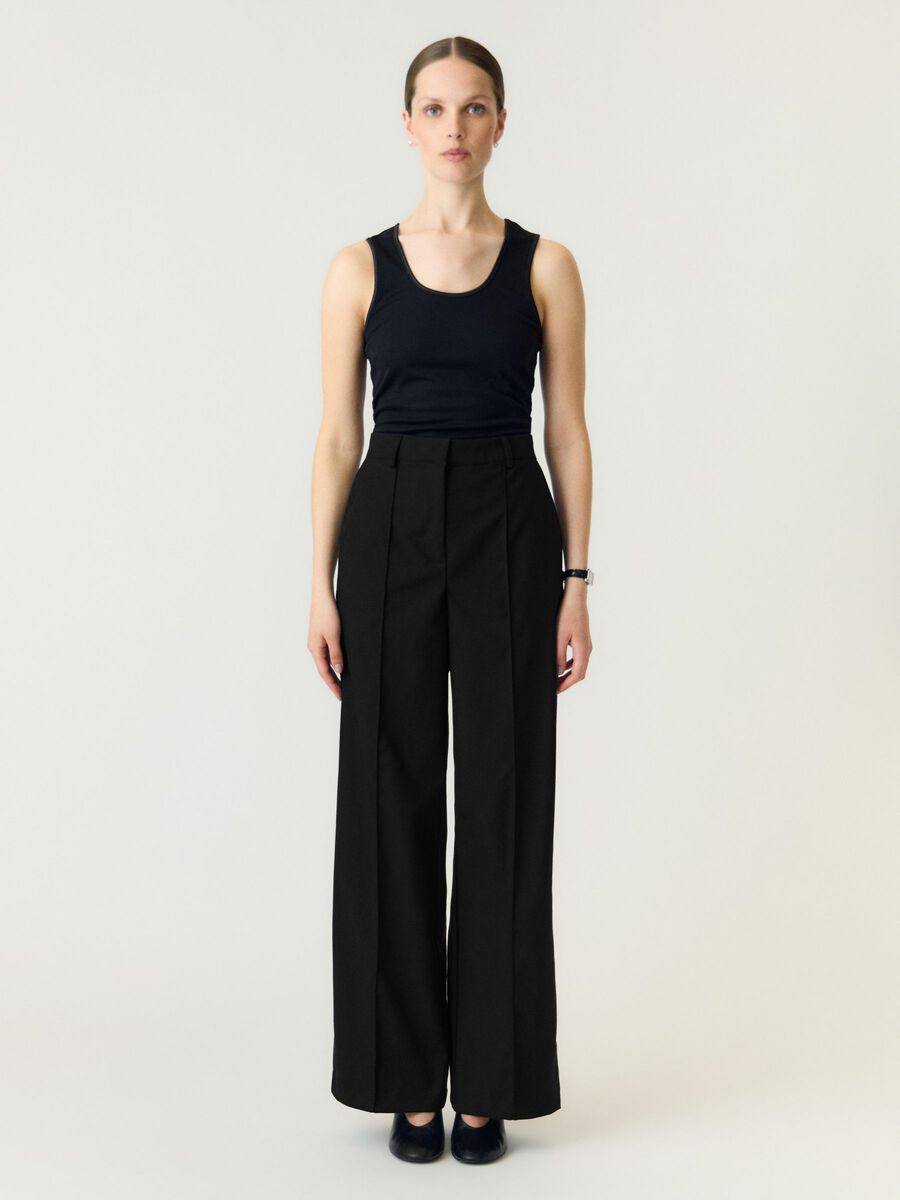 Product carousel image - YASRIU TROUSERS, Black | 1