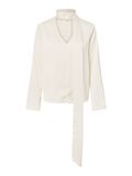 Product image thumbnail - YASPELLA SCARF DETAIL BLOUSE, Pristine | 5