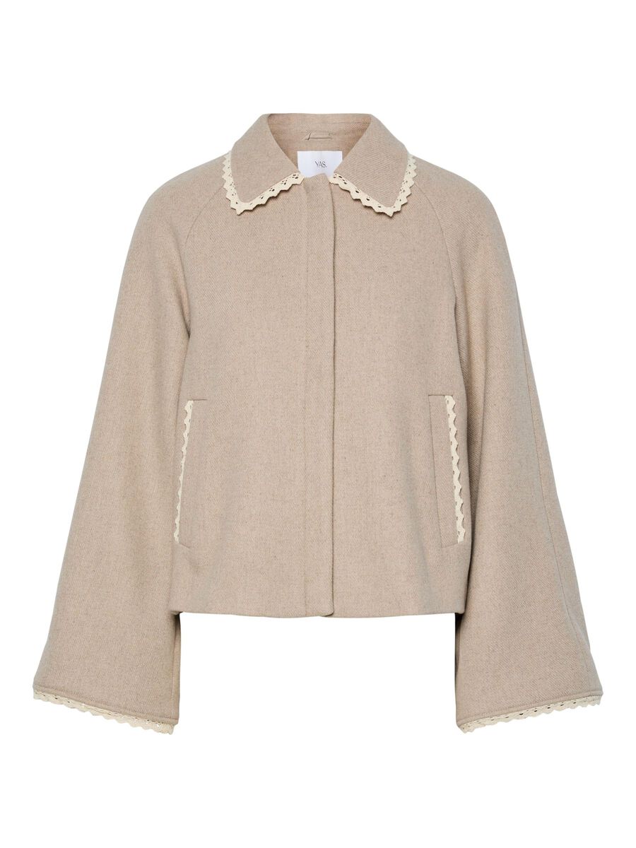 Product carousel image - YASWELLO SHORT JACKET, Oxford Tan | 2