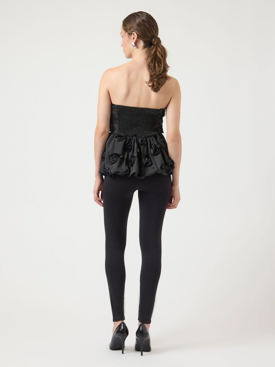 Product carousel image - YASSTILA - BUSTIER TUBE TOP, Black | 2