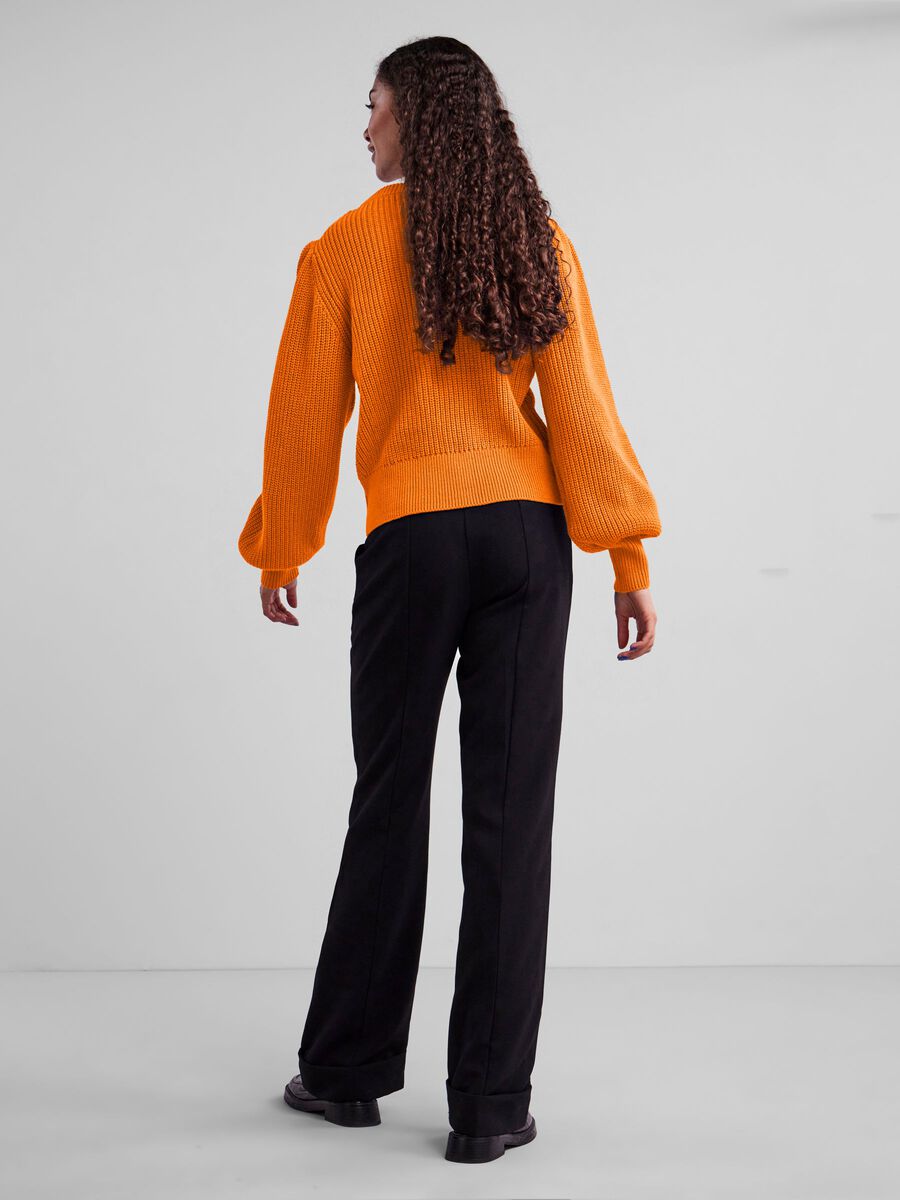 Y.A.S YASMOTELLA KNITTED PULLOVER, Oriole, highres - 26028288_Oriole_004.jpg