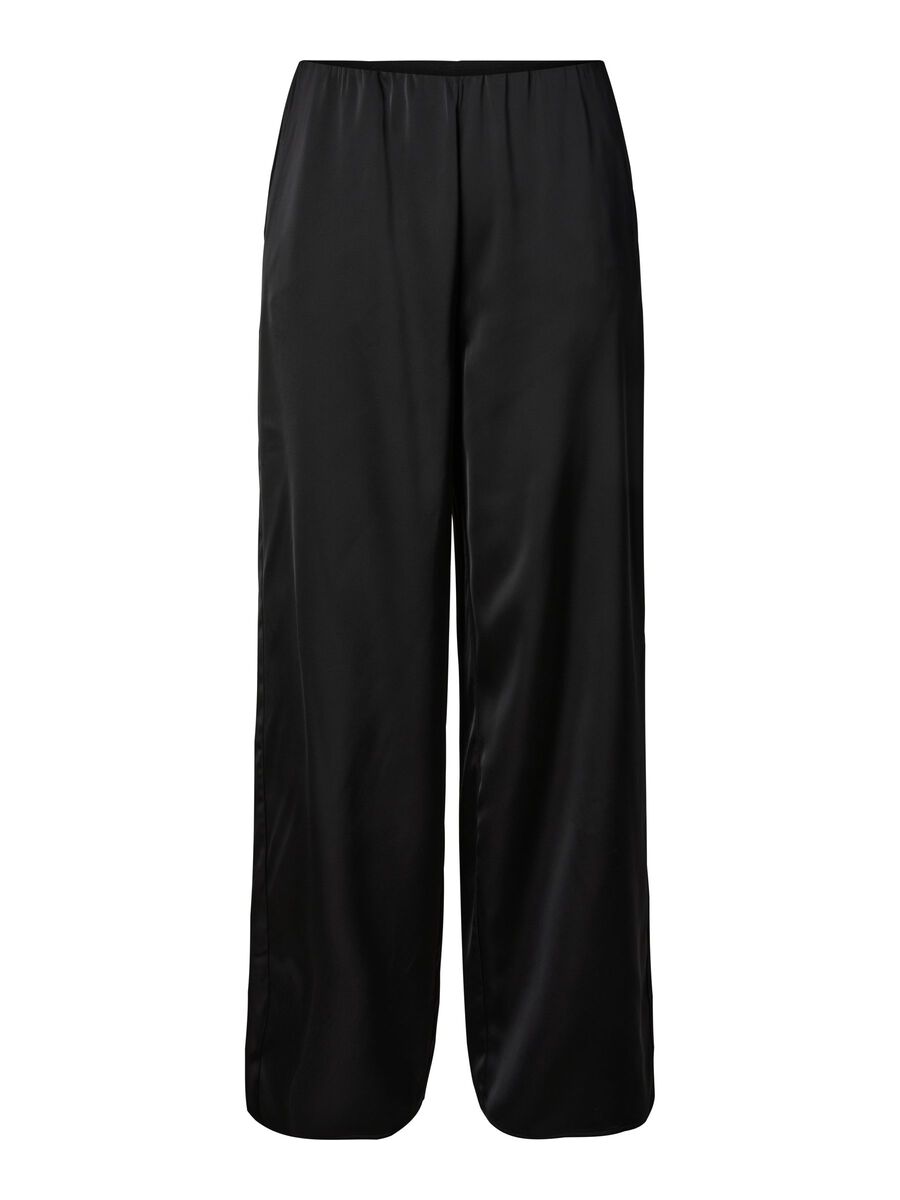 Product tile image YASPELLA - TH PANTALON &Agrave; JAMBE AMPLE, Black 26041054_Black