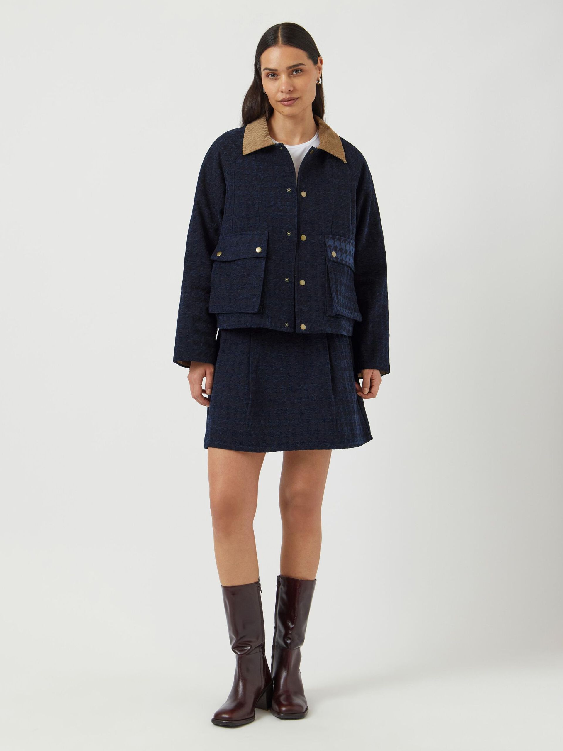 Carousel image - YASVICKY HMW MINIKJOL, Navy Blazer | 4