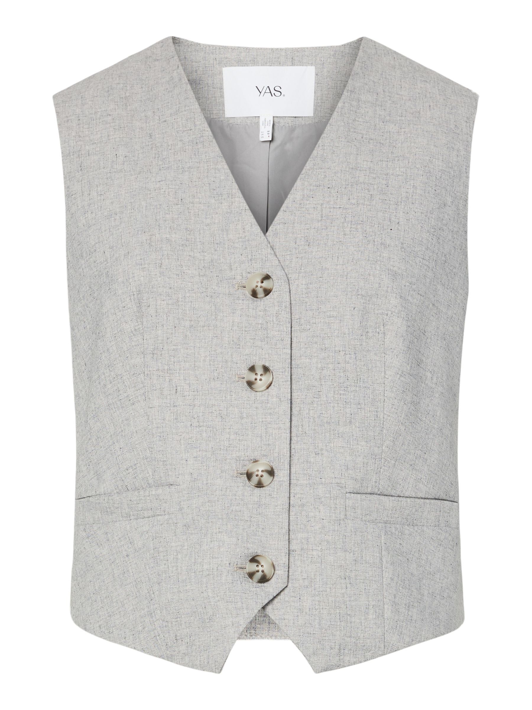 YASRIU CLASSIC WAISTCOAT | Grey | YAS® Sweden