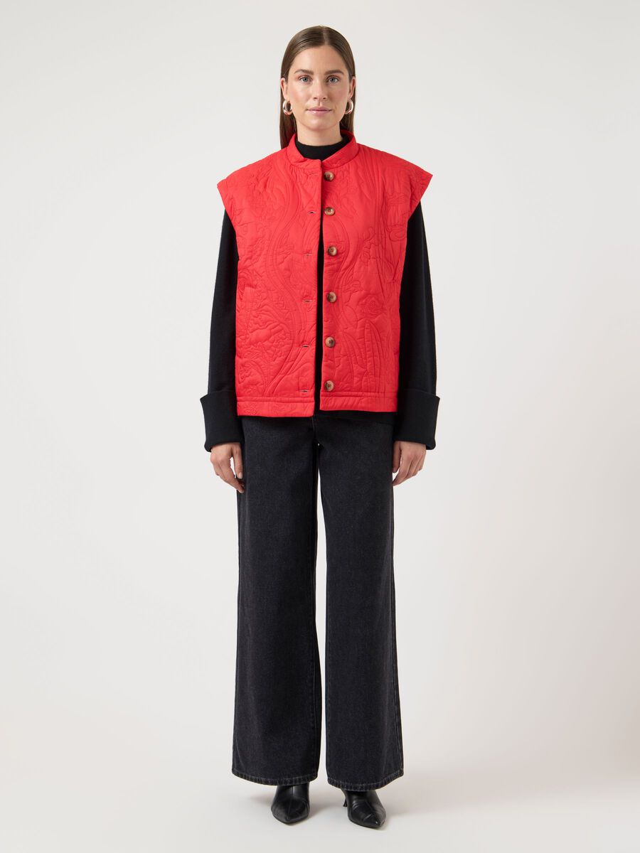 Carousel image - YASCASI GEF&Uuml;TTERTE WESTE, Fiery Red | 4