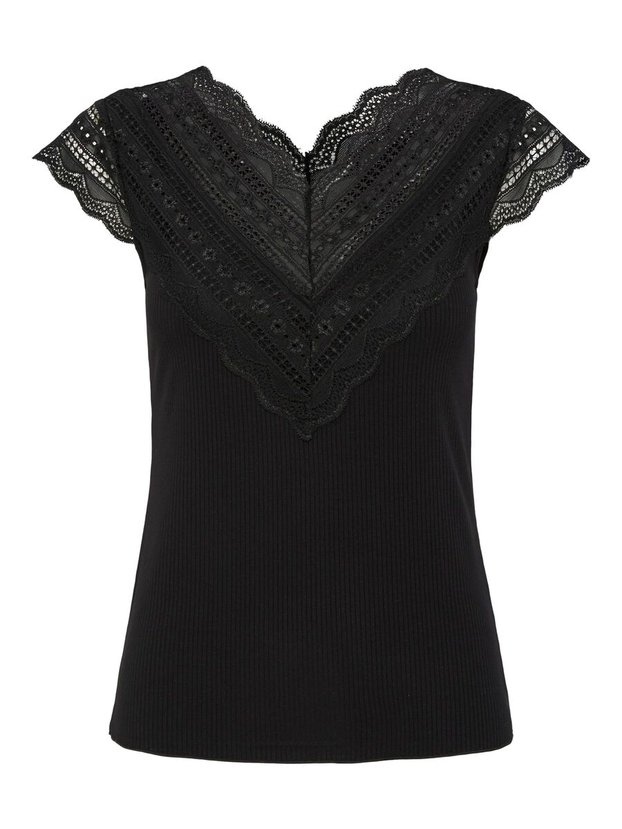 Product carousel image - YASELLINA TOP, Black | 2