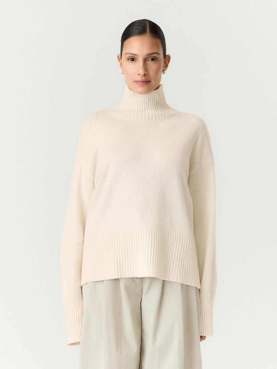 Product tile image YASBRUSH - MANCHES LONGUES - MAILLE DE LAINE PULLOVER, Pristine 26041690_Pristine