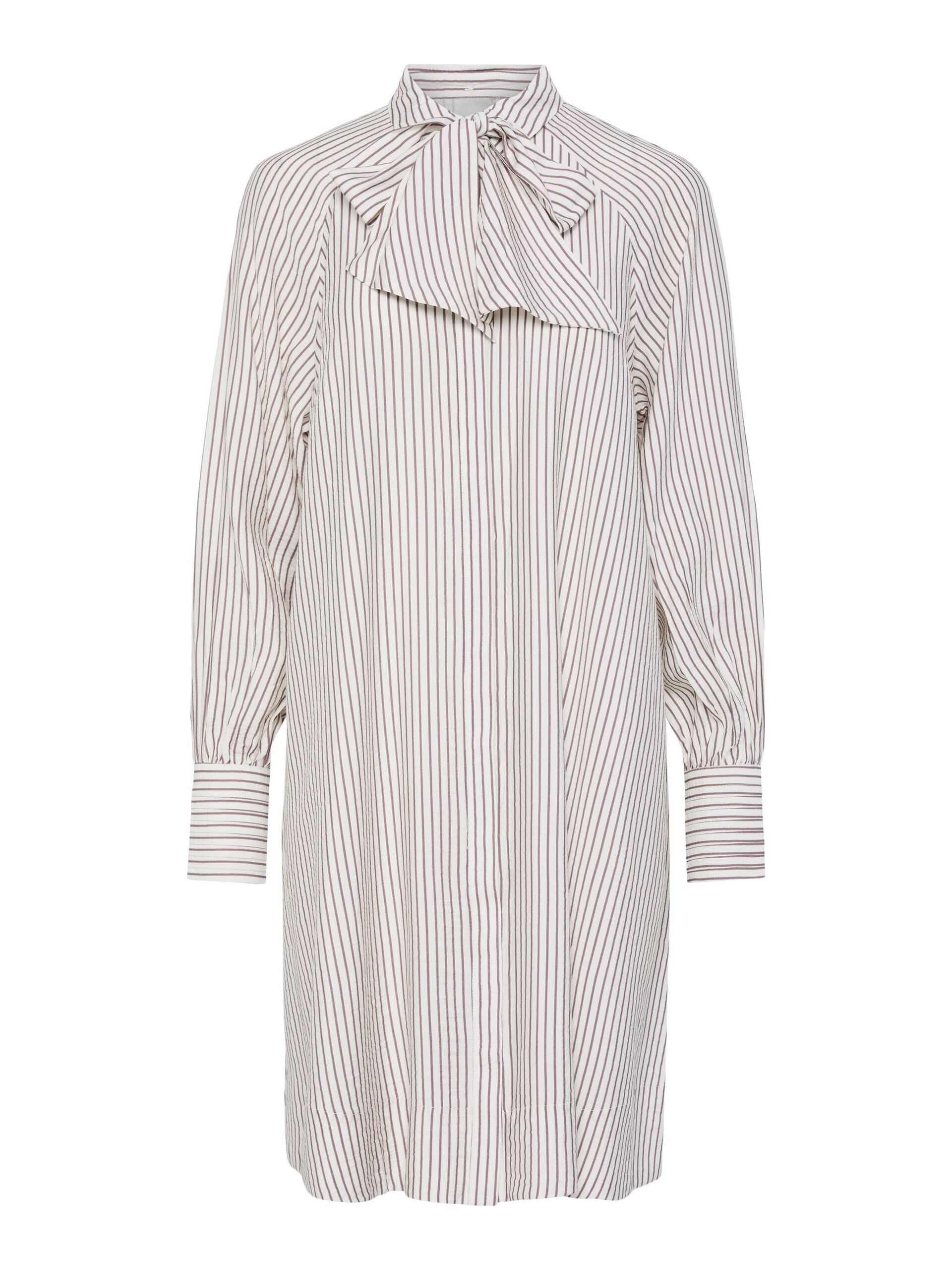 Carousel image - YASPIL SHIRT DRESS, Star White | 5