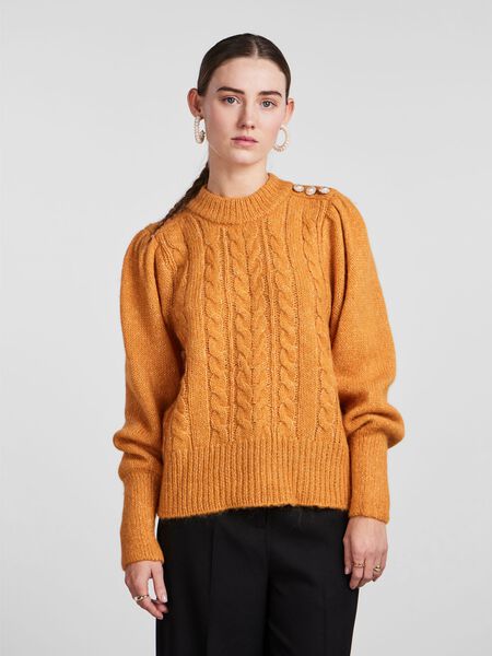 Y.A.S YASLIVICABLE KNITTED PULLOVER, Nugget, highres - 26029232_Nugget_003.jpg