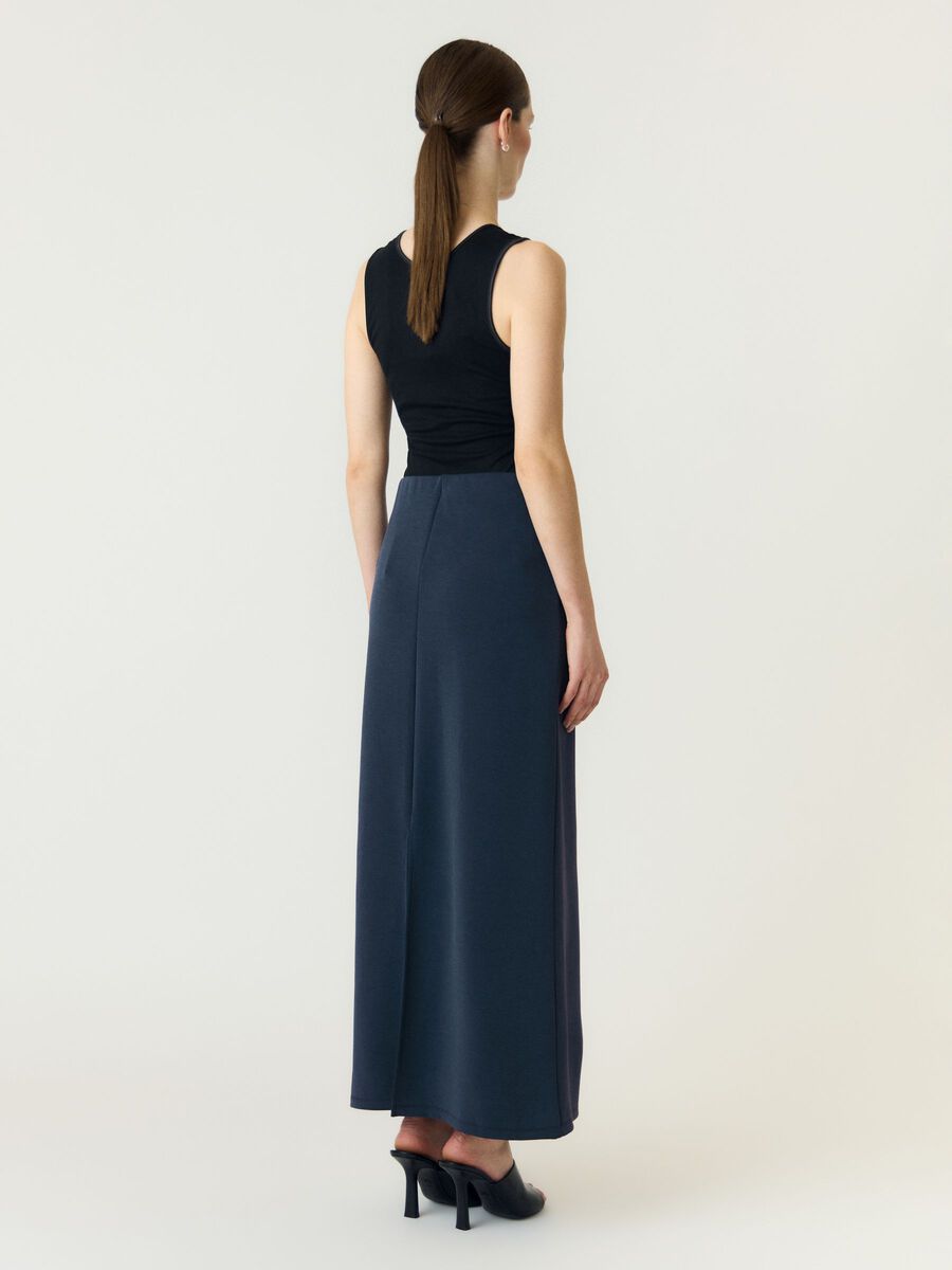 Carousel image - JUPE LONGUE, Navy Blazer | 2