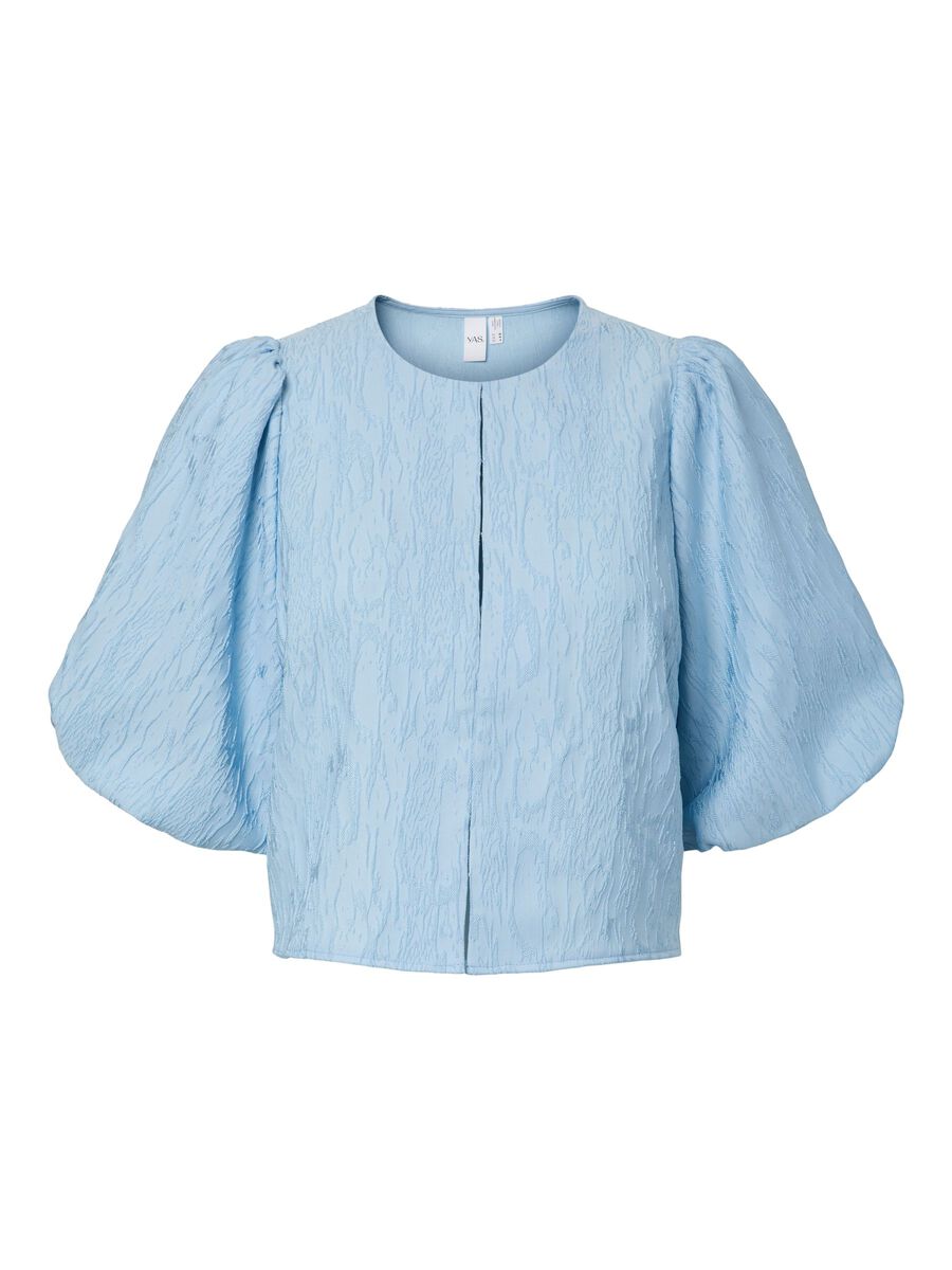 Product carousel image - YASMINU BLOUSE, Ice Water | 2