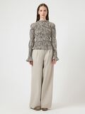 Product image thumbnail - YASCHEMMA SMOCK BLOUSE, Eggnog | 4